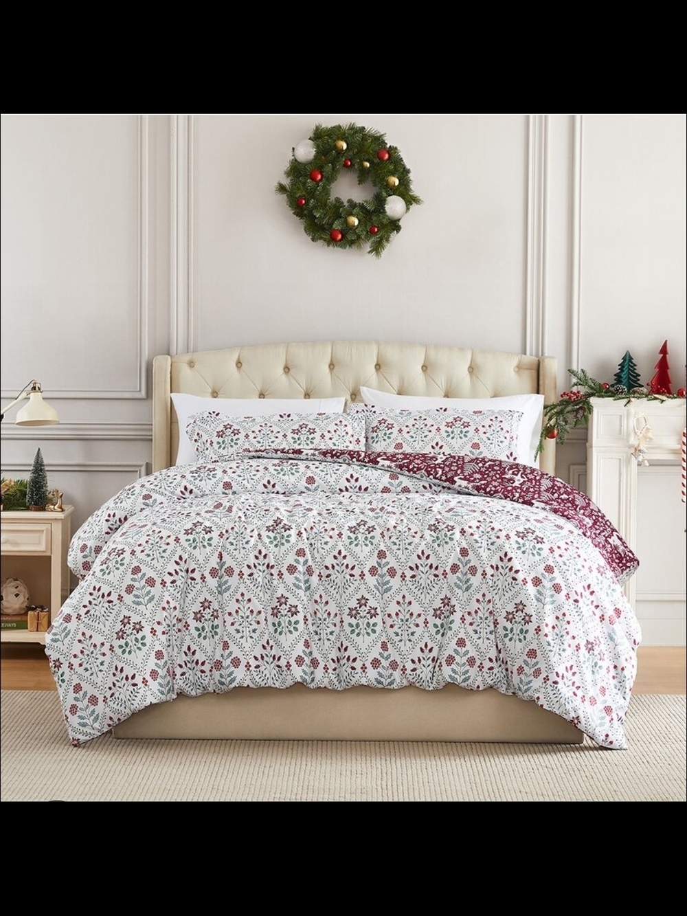 Holiday Harmony Set ○ Quilt & 2 Shams King/Cali King
